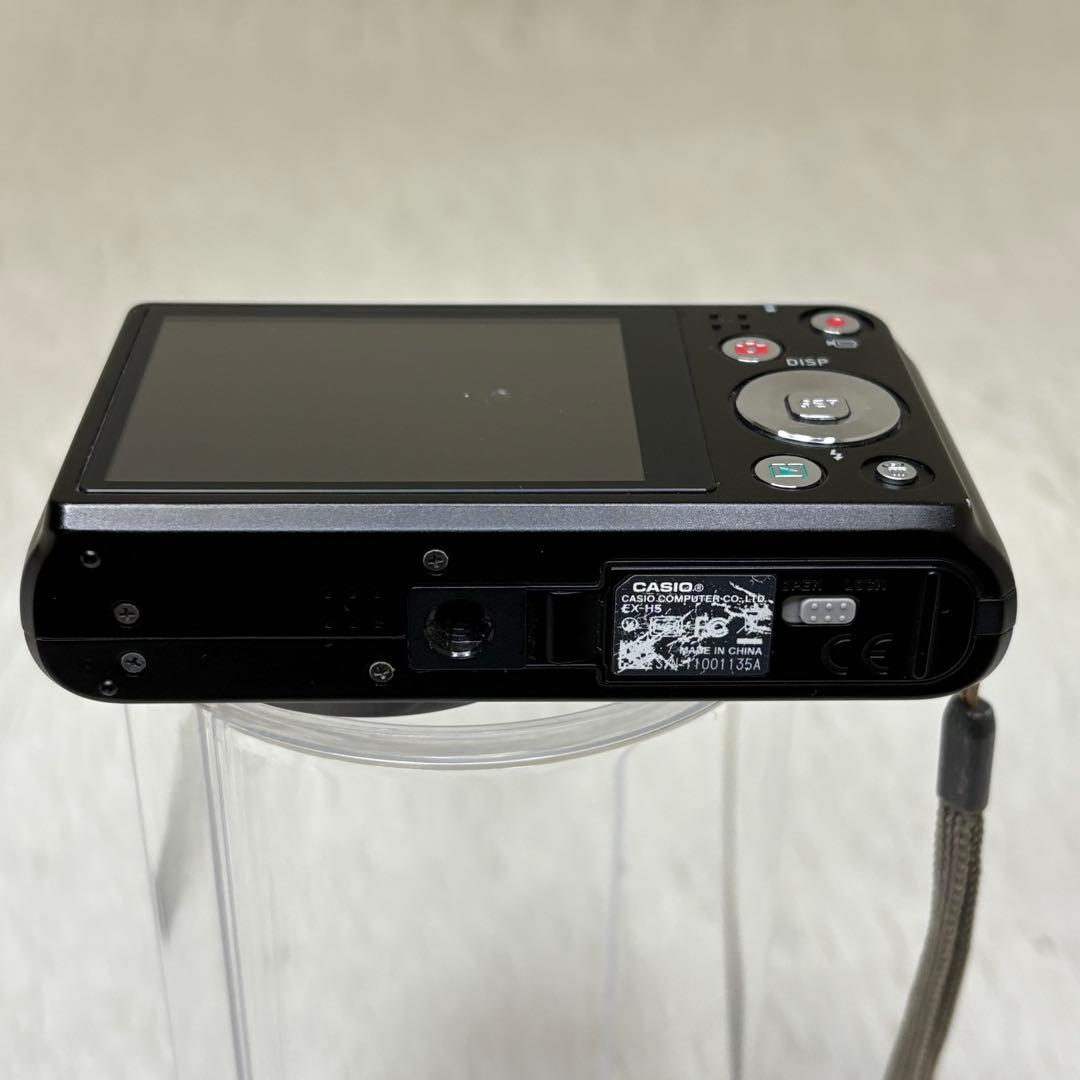 CASIO カメラ　EX-H5 充電器　箱　ブラック　黒　 コンデジ　動作品