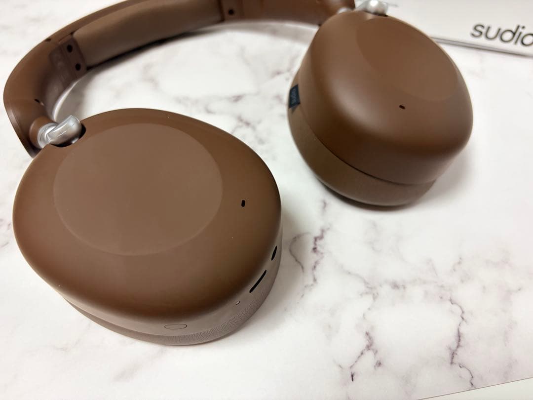 Sudio K2 Pro ワイヤレス ノイズキャンセリング ヘッドホン ブラウン