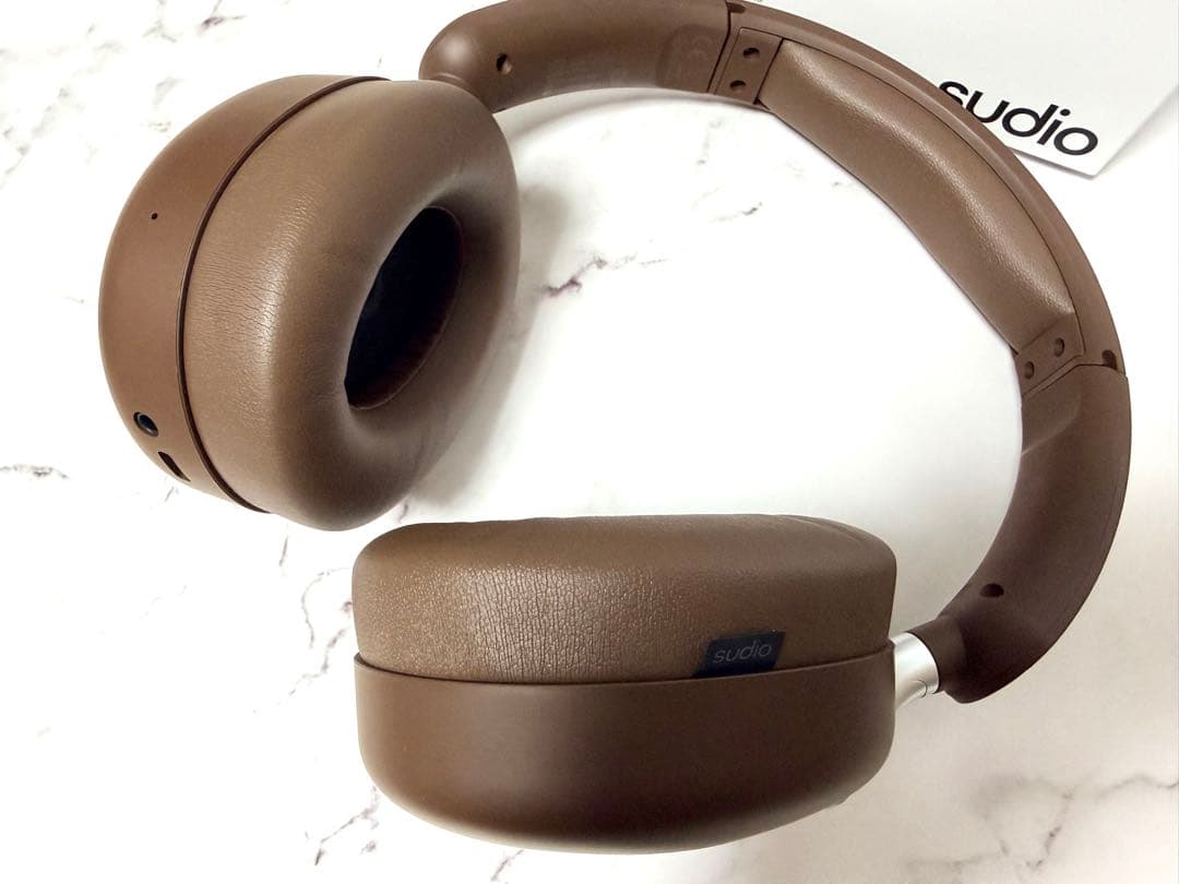 Sudio K2 Pro ワイヤレス ノイズキャンセリング ヘッドホン ブラウン