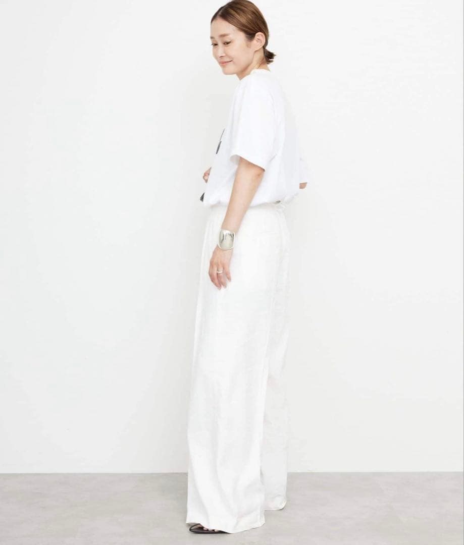 Deuxieme Classe 別注　アメリカーナ　BIGTシャツ　ホワイト