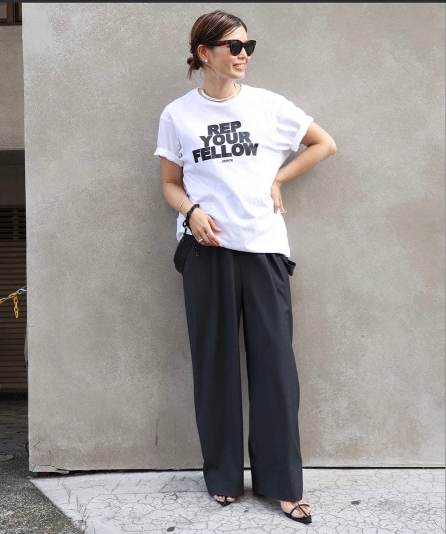 Deuxieme Classe 別注　アメリカーナ　BIGTシャツ　ホワイト