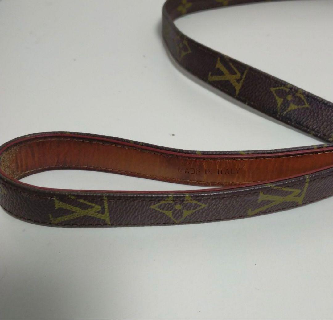 ひLouis Vuitton ブラウンレザーリード