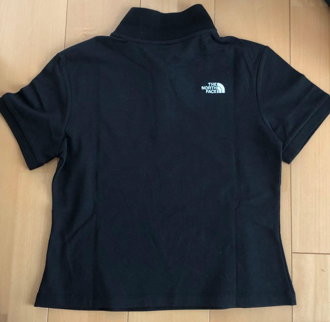【新品未使用】THE NORTH FACE ブラックポロシャツ レディース