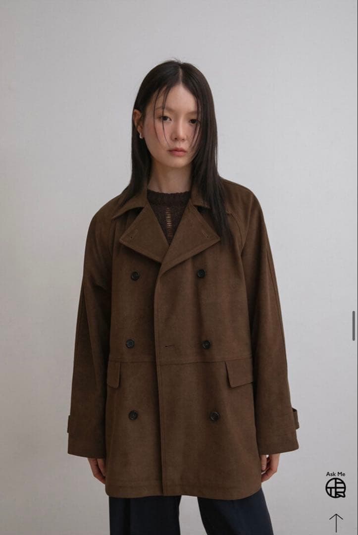 ジャケット・アウター OHOTORO Double Suede Jacket