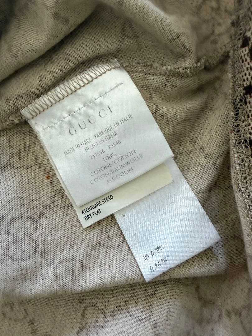 極美品グッチTシャツsサイズ　正規品