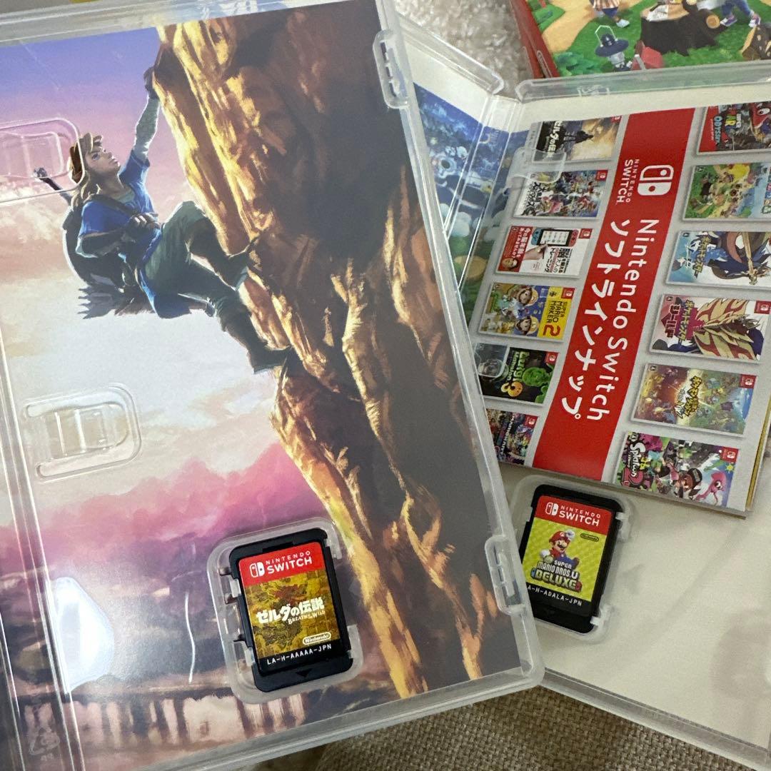 Nintendo Switch Lite 人気カセット5本付き