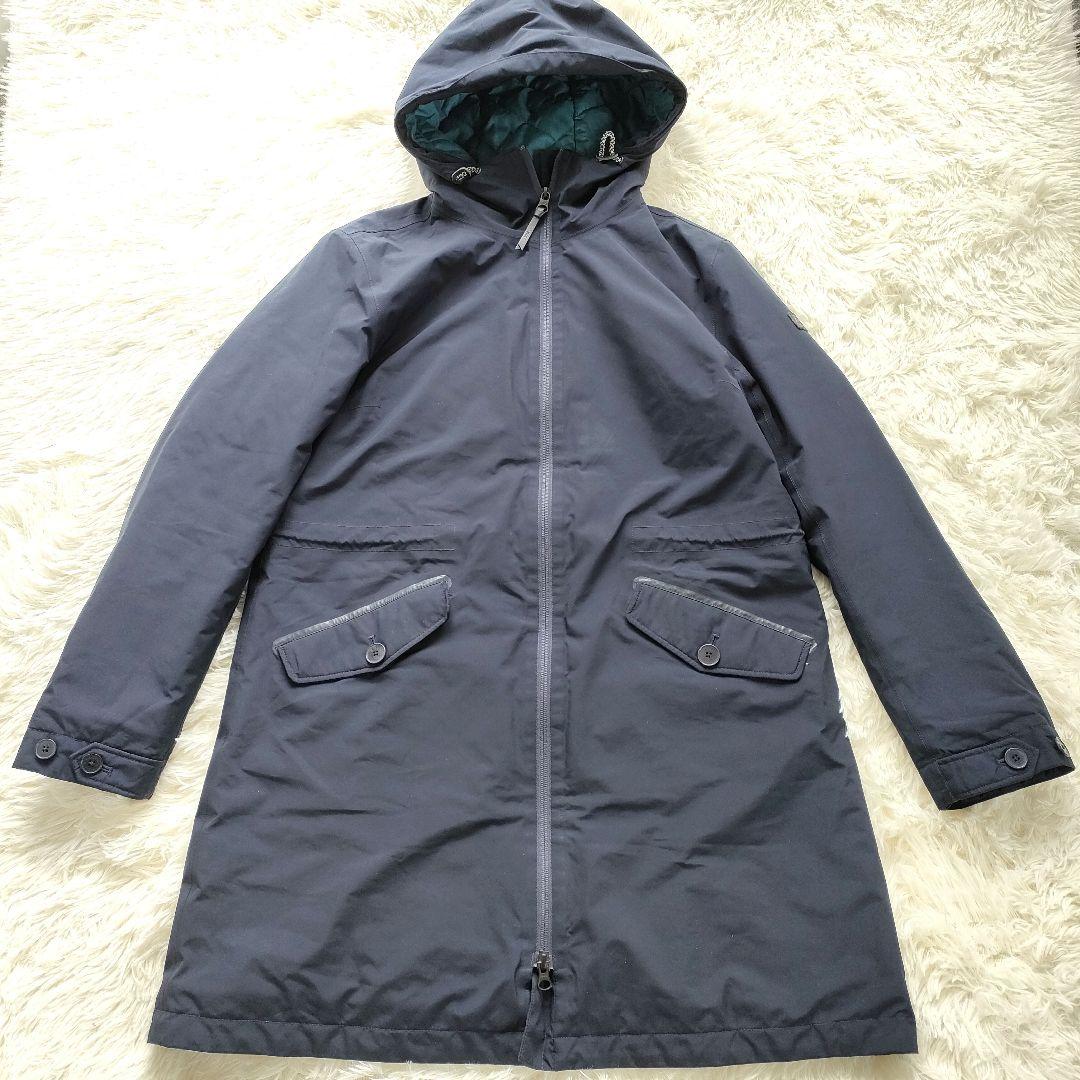 【収納袋付】AIGLE エーグル ゴアテックス ジャケット キルティング M