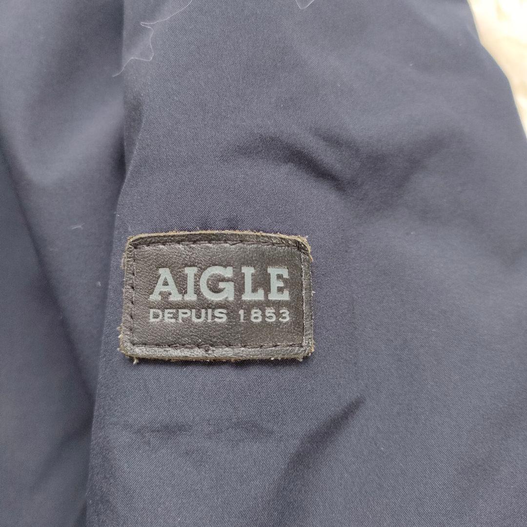 【収納袋付】AIGLE エーグル ゴアテックス ジャケット キルティング M