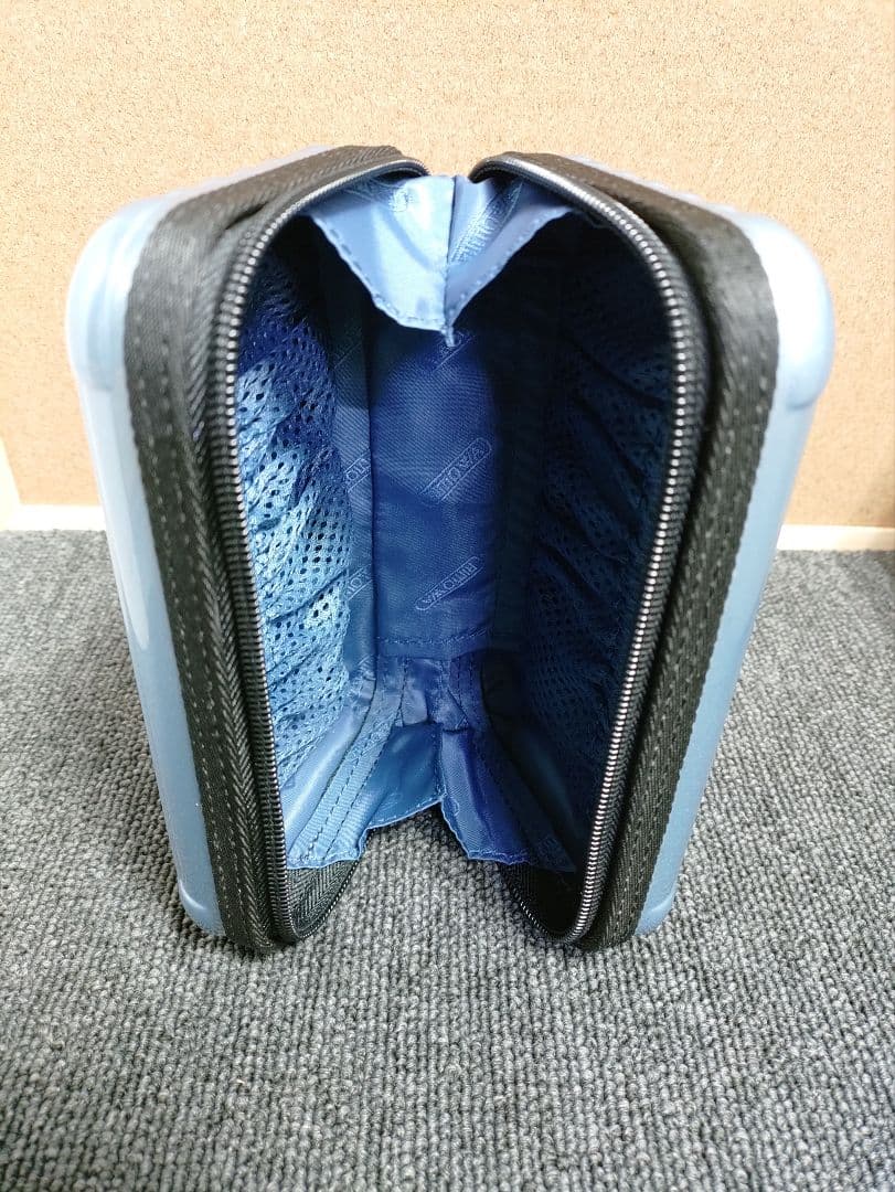 108☆ ANA×RIMOWA アメニティ トラベルポーチ スカイブルー