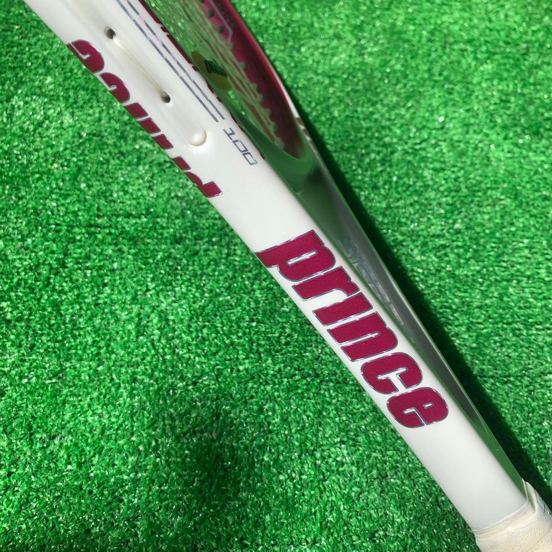 【美品•軽量】Prince SIERRA 100ピンク&ホワイト　女性 シニア