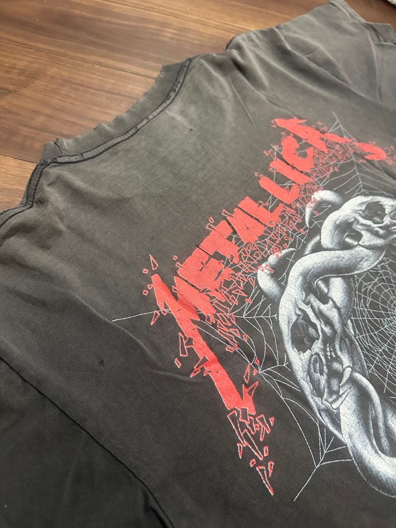 襤褸 90s llica メタリカTシャツ鬼フェード
