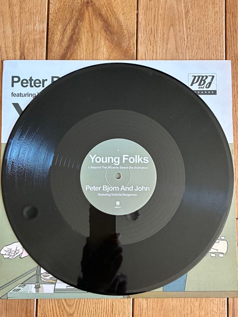 洋楽 Peter Bjorn And John /Young folks 12inch