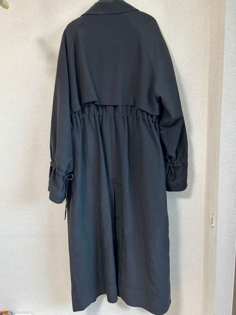 ENOF long coat black サイズM