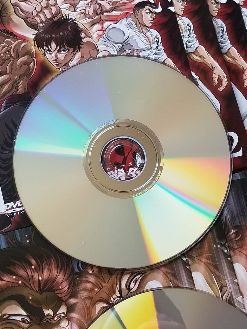 範馬刃牙『野人戦争編全6巻』『地上最強の親子喧嘩編全7巻』DVD13巻セット