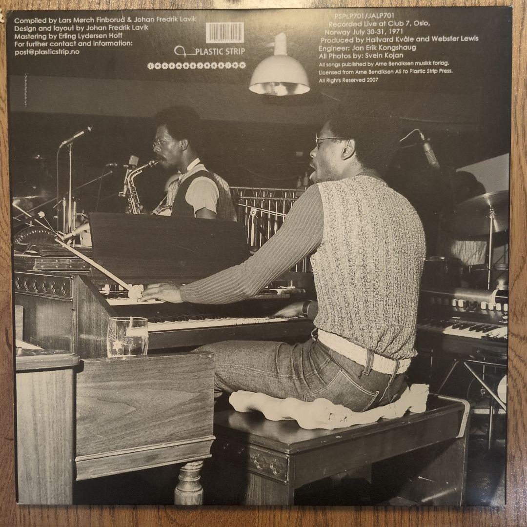洋楽 Webster Lewis/ Live At Club7 2LP