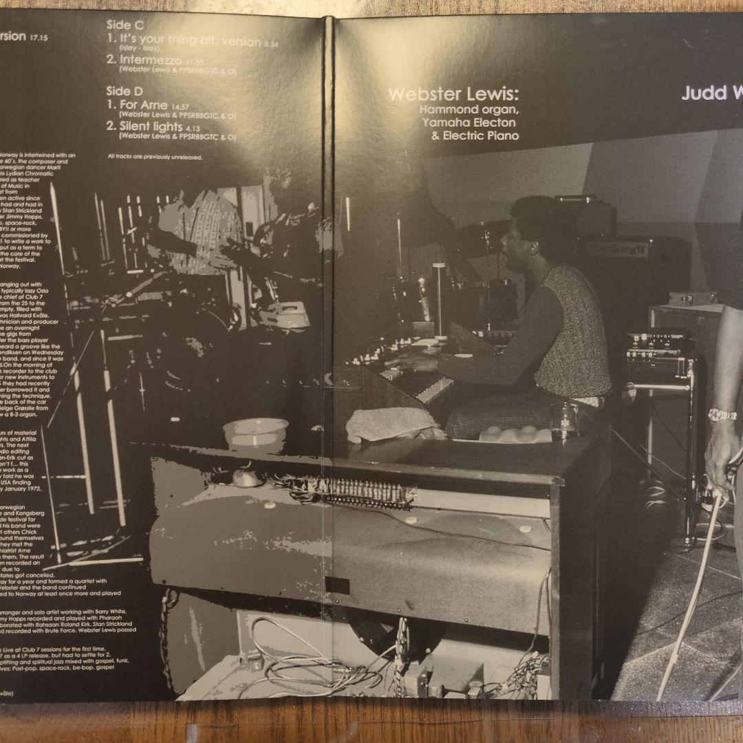 洋楽 Webster Lewis/ Live At Club7 2LP