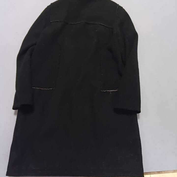 値下げJohnundercoverネイビー ダッフルコート フード付き
