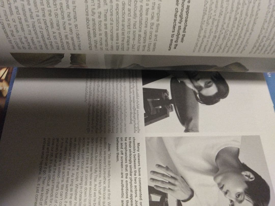 タイ雑誌　#legend thomaskong JossGawin