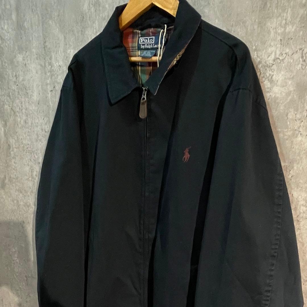 POLO Ralph Lauren ラルフローレン　スイングトップ　黒　Lサイズ