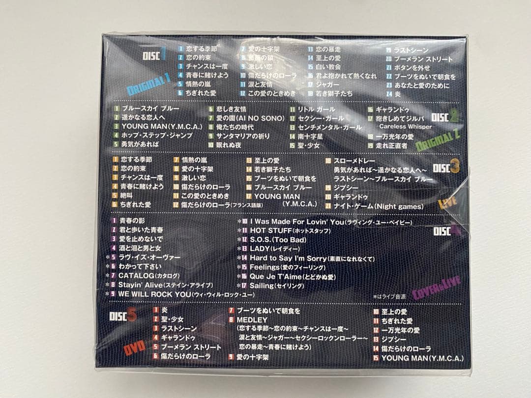 【値下中1/25まで】西城秀樹 ボックスセット 5枚組