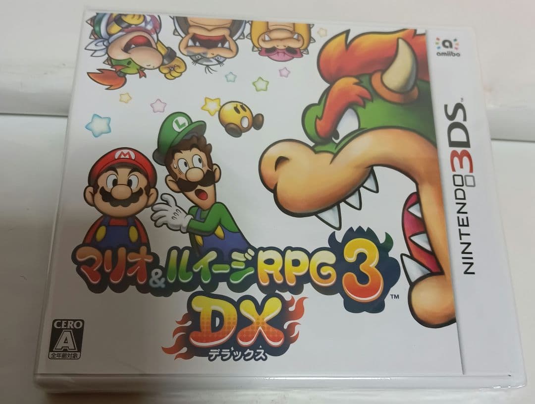 【未開封】マリオ＆ルイージRPG3 DX　ニンテンドー3DS