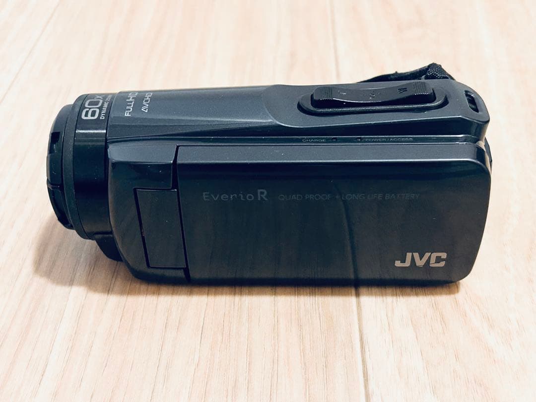JVC Everio R ビデオカメラ 本体 GZ-R470 アイスグレー