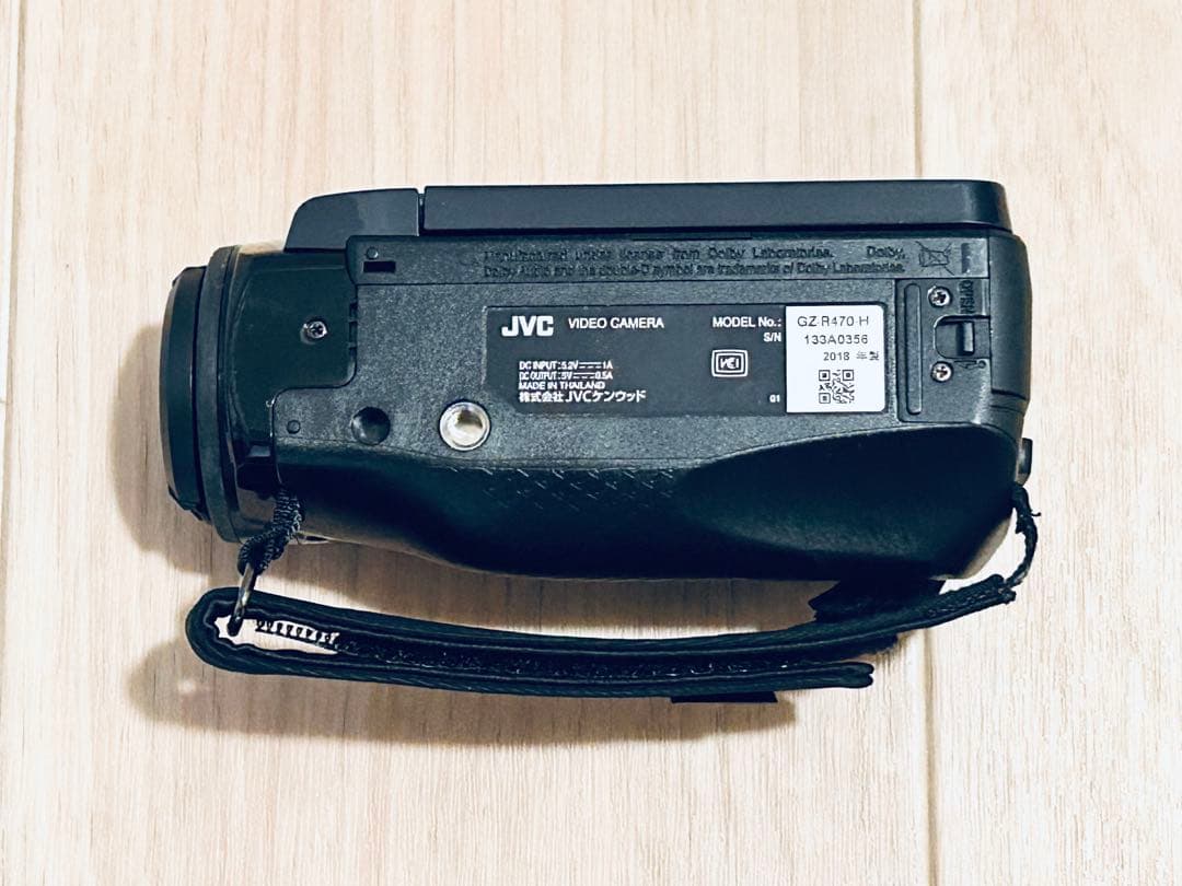 JVC Everio R ビデオカメラ 本体 GZ-R470 アイスグレー