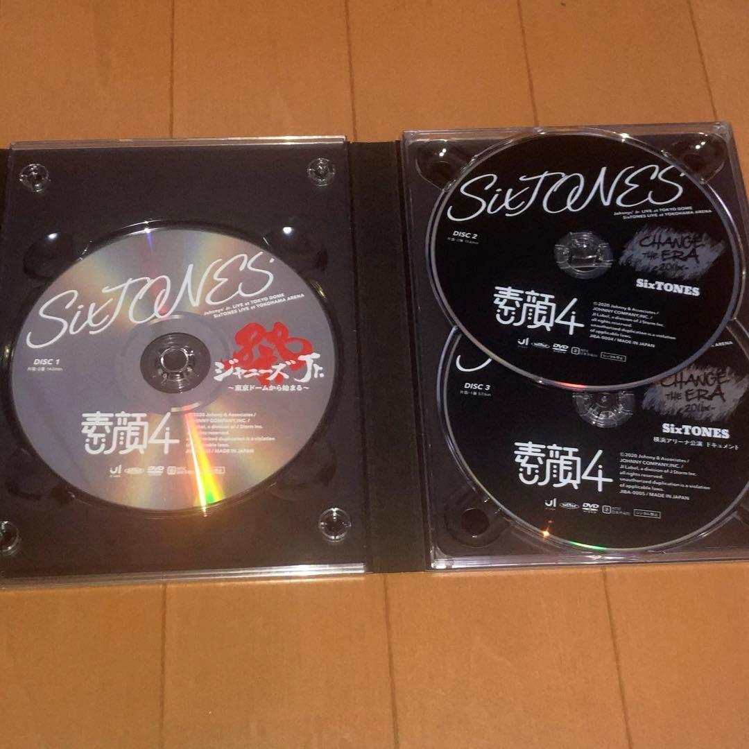 【匿名・即日発送】 素顔4 SixTONES盤 DVD 正規品 廃盤 ジャニーズ