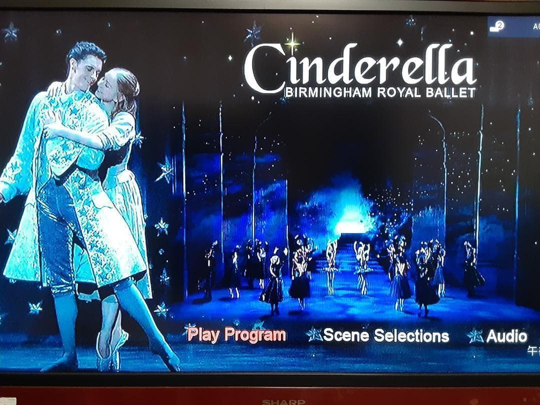 K083　DVD　バレエ　シンデレラ　バーミンガム・ロイヤル・バレエ