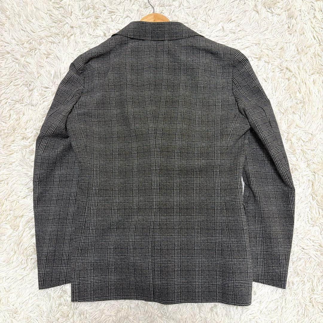 エディフィス　テーラードジャケット　薄手　春夏　グレンチェック　44 千鳥