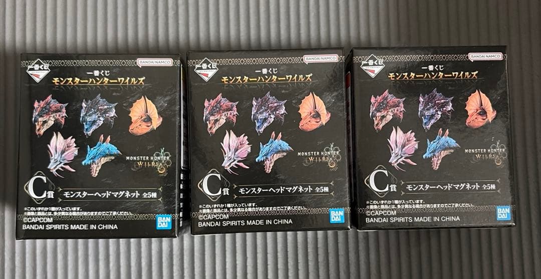 1*ン様 モンスターハンターワイルズ　一番くじ　A賞、B賞、C賞、E賞、F賞、G