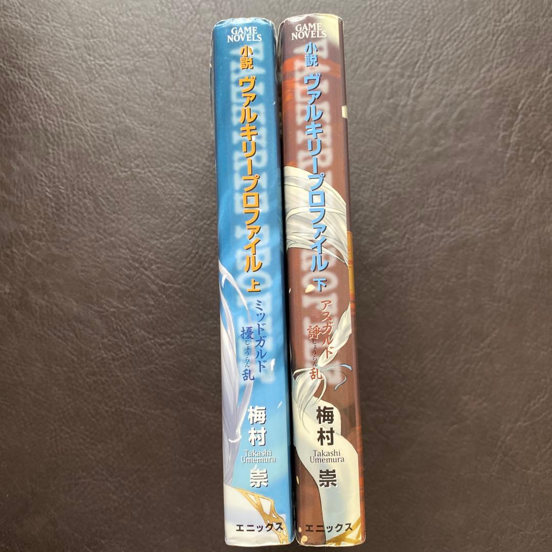 小説ヴァルキリープロファイル 上下 梅村崇 初版