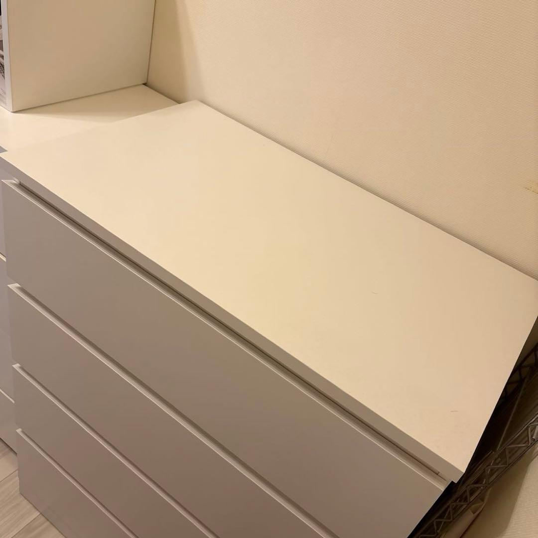 美品　IKEA チェスト　マルム　4段