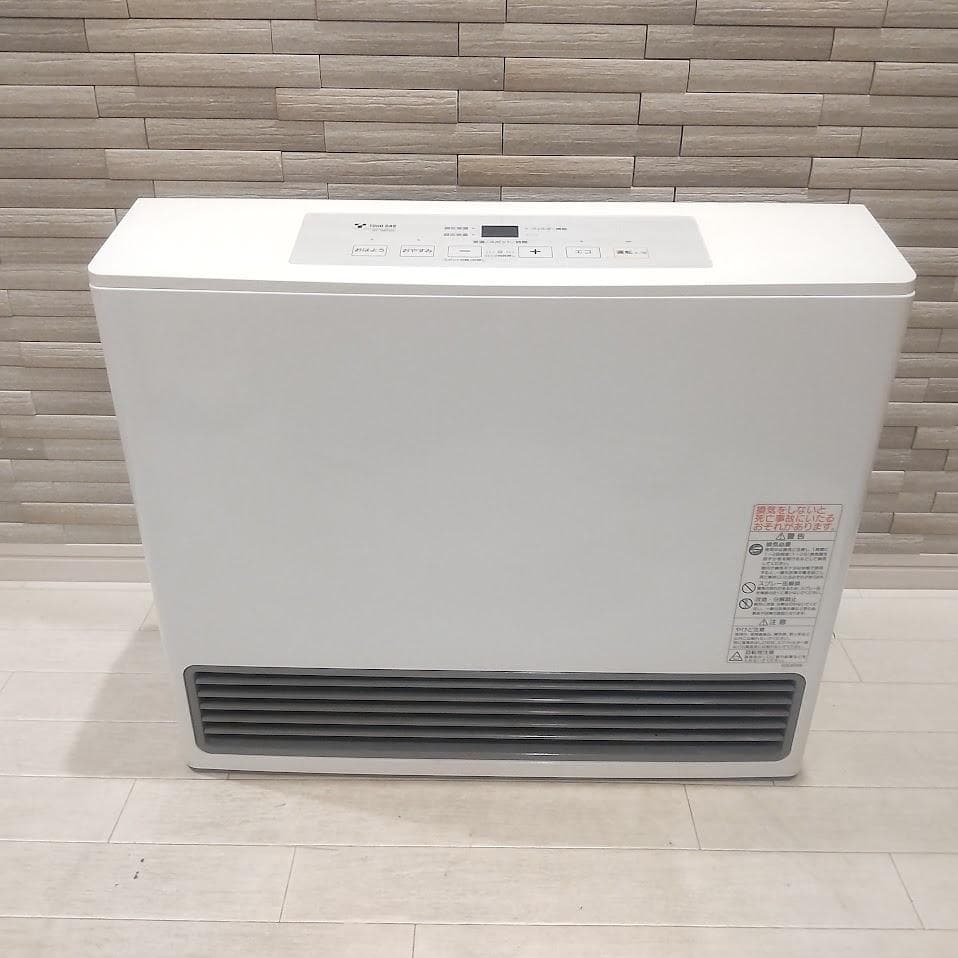 ホース付★ NORITZ ガスファンヒーター GFH-5802S-W5 都市ガス