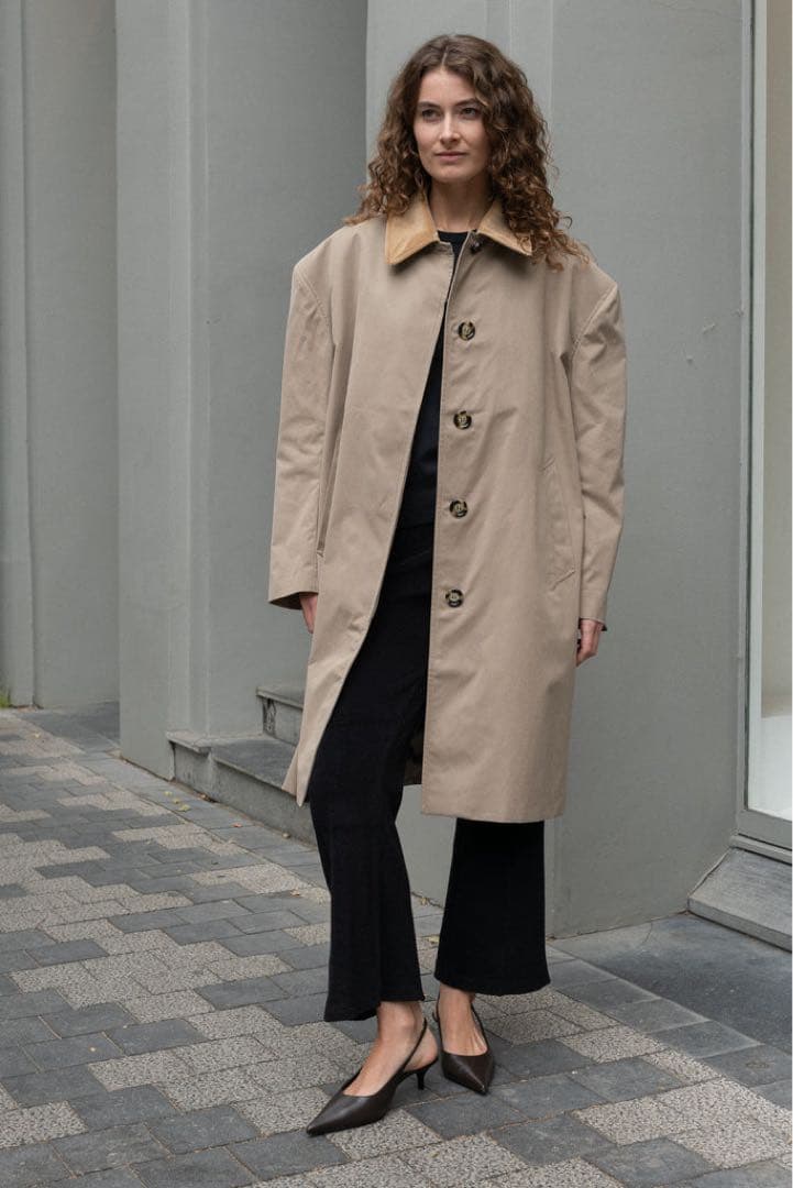 MERYLL ROGGE コート MAC COAT XS オーバーサイズ