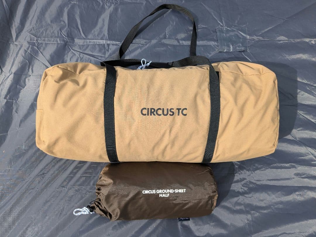 テンマクデザイン　サーカスTC　サンド　CIRCUS　ハーフグラウンドシート付き
