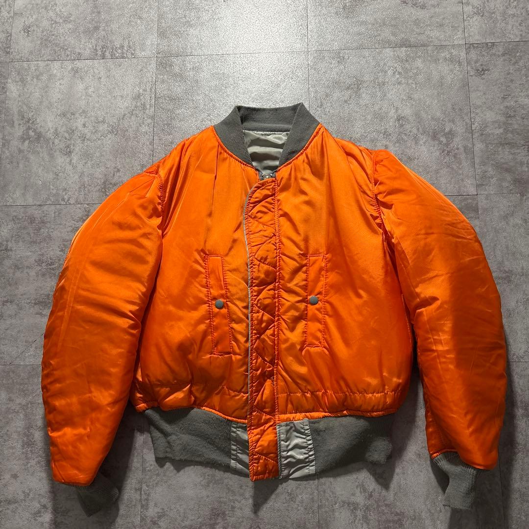 90s alpha reversible ma-1 USA製　希少色　M