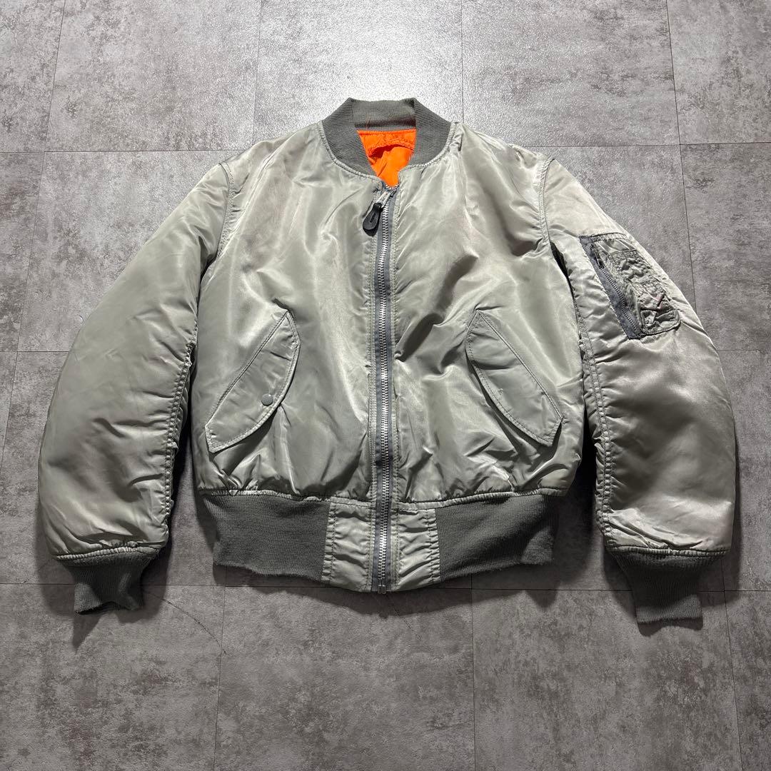 90s alpha reversible ma-1 USA製　希少色　M