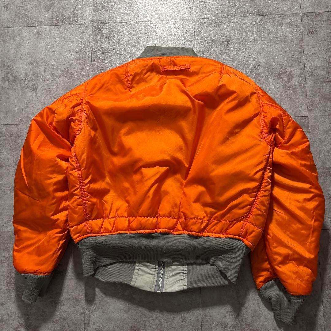 90s alpha reversible ma-1 USA製　希少色　M