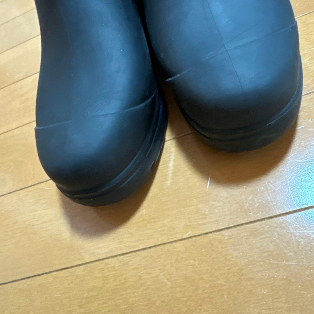 UGG ブラック サイドゴア ショートブーツ　レインブーツ