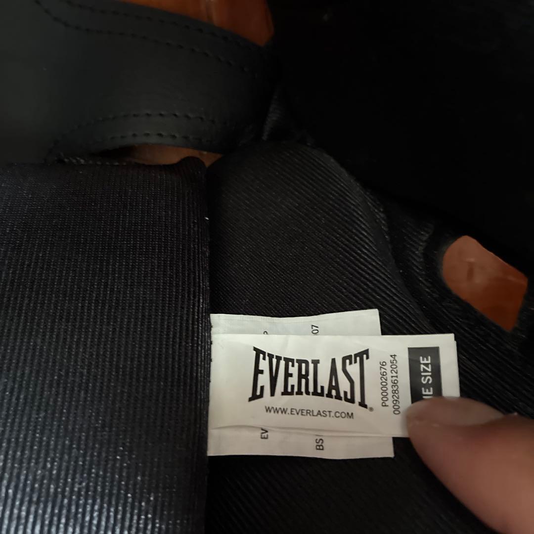 EVERLAST ブラック ヘッドギア　パンチングミット　再値下げ