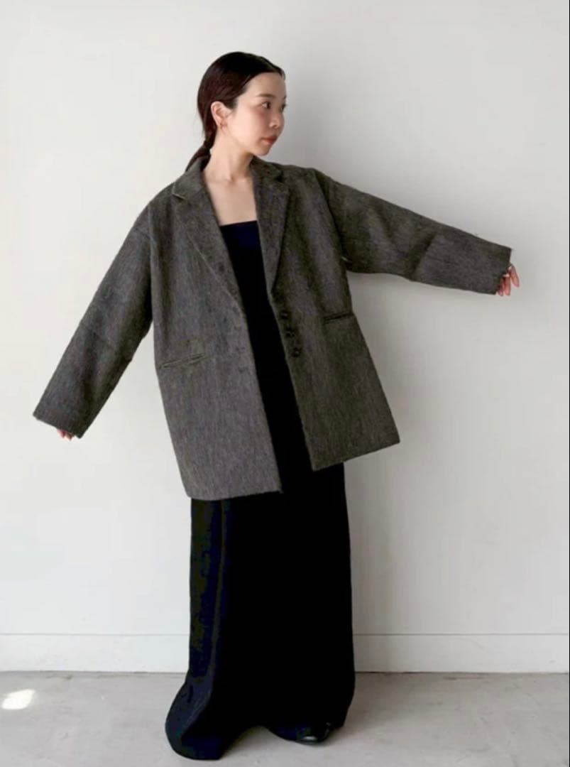 SELECTMOCA by son シャギールーズジャケットコート 新品 未使用
