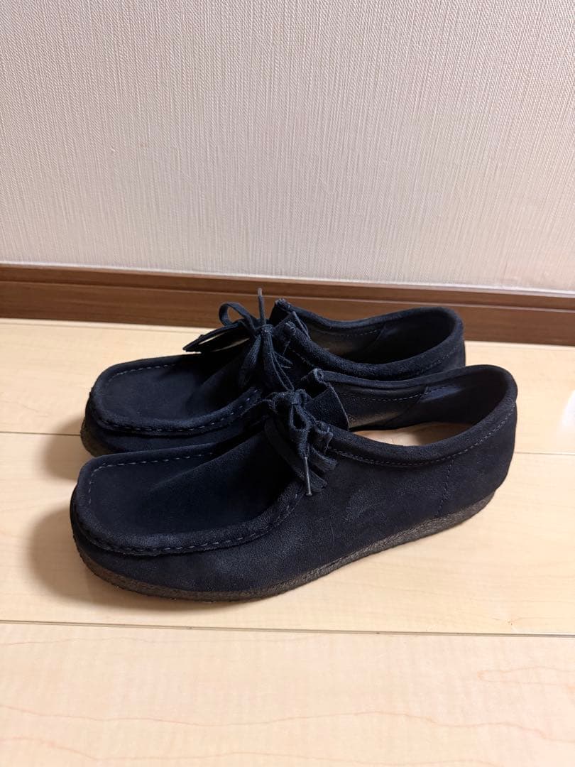 【別注　B&Y】Clarks Wallabeeネイビー クラークス　ワ