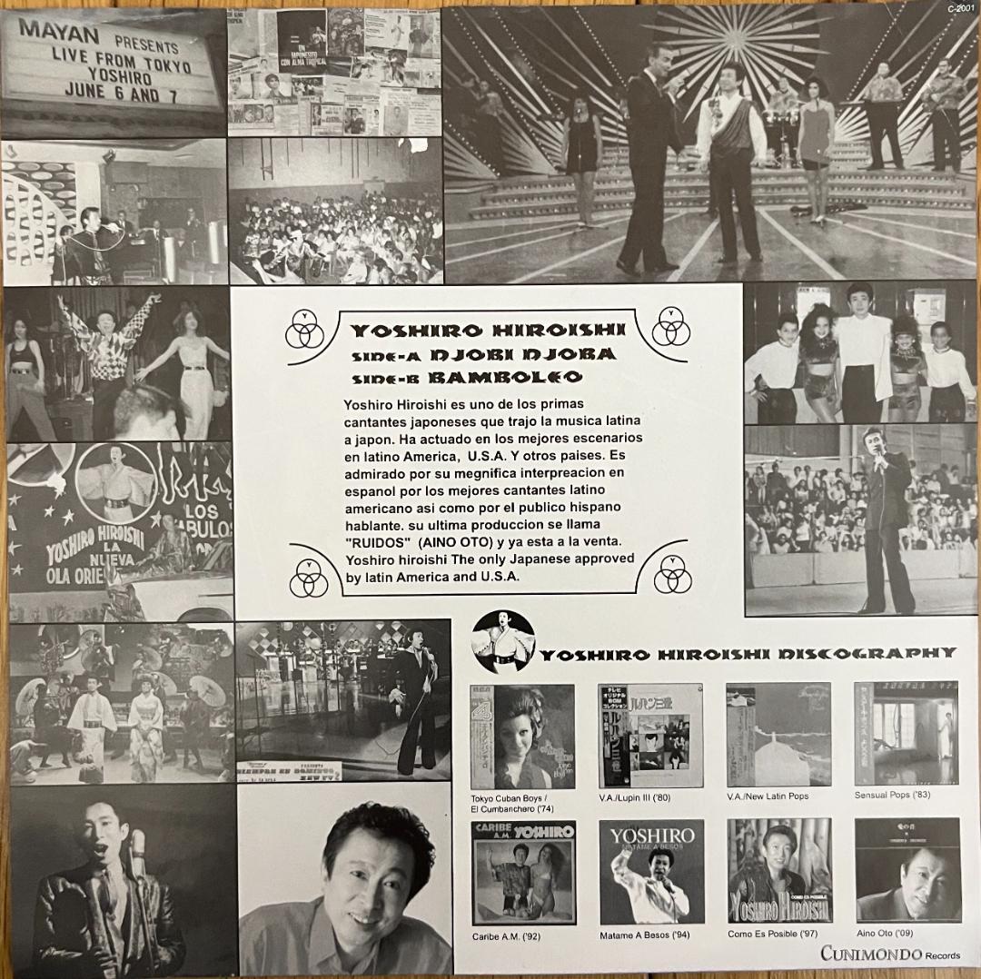 邦楽 7\" Yoshiro Hiroishi Djobi Djoba 45rpm