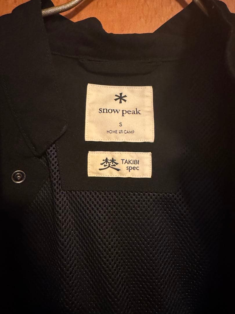  peak TAKIBI ブラックジャケット S