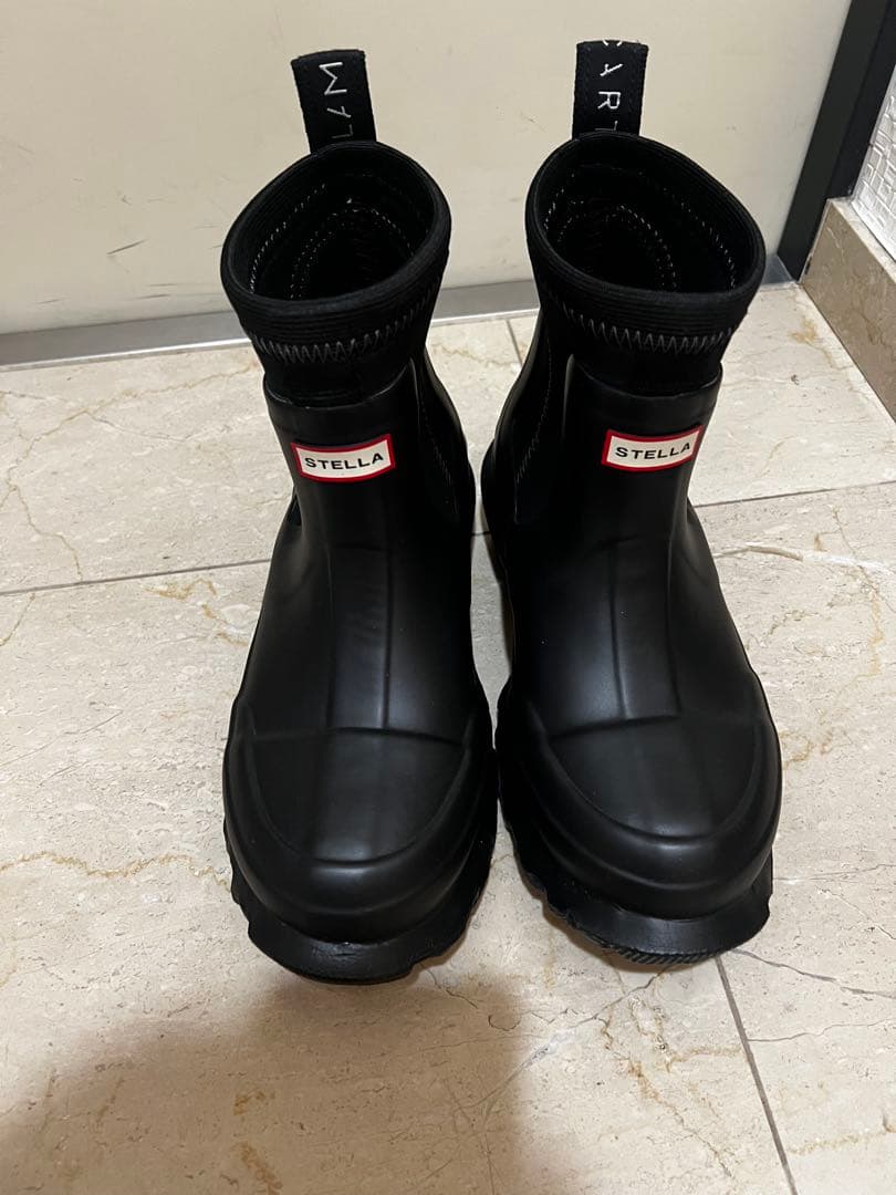 Hunter×STELLA McCARTNEY ブラック長靴