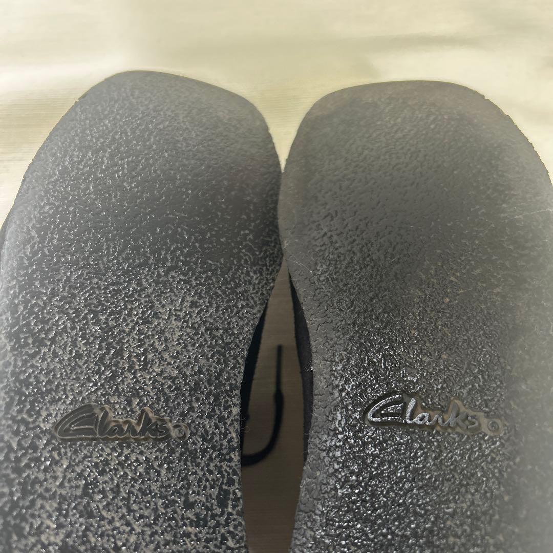 Clarks【美品】 Wallabee Boot Black Suede