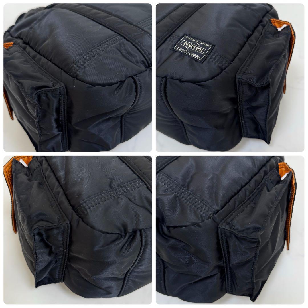 みやこ PORTER TANKER DUFFLE S ダッフルバッグ 黒