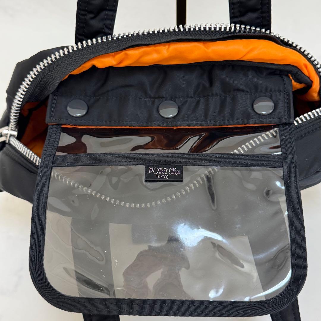 みやこ PORTER TANKER DUFFLE S ダッフルバッグ 黒