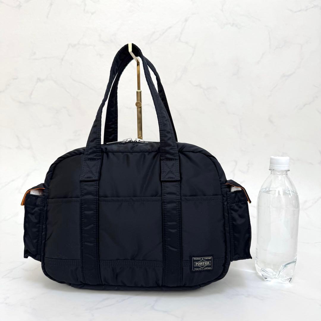 みやこ PORTER TANKER DUFFLE S ダッフルバッグ 黒